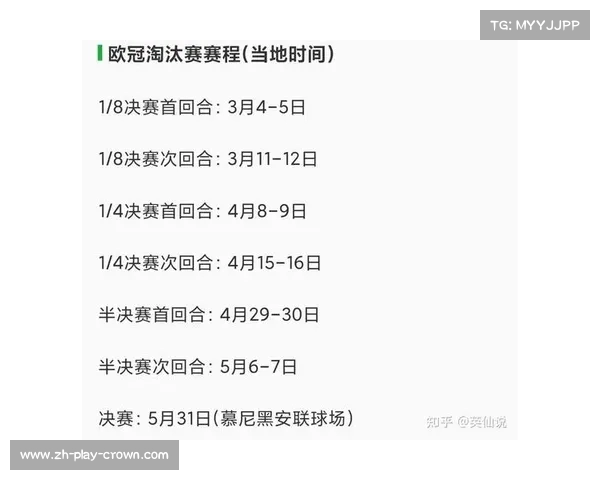 欧冠16强对阵抽签日期及18决赛详细赛程安排指南 欧冠16强对阵抽签日期及18决赛详细赛程安排指南